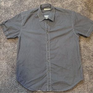 COASTAORO Short Sleeve Button Down Large